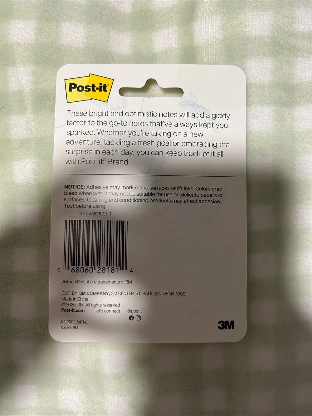 Post-it Round Sticky Notes - Pink & Yellow